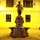 Fontana di giugno a Cosenza in Calabria - Italia