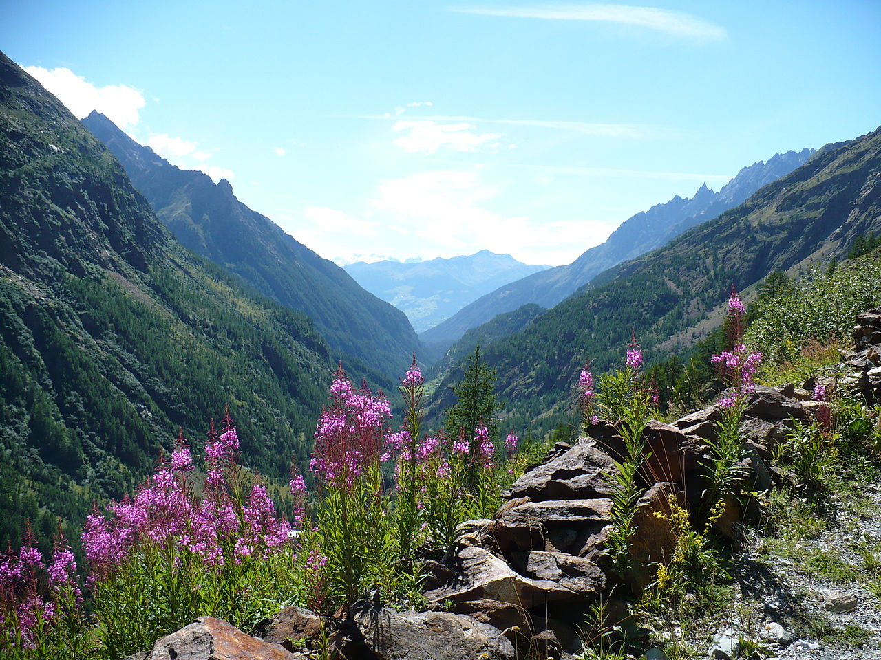 Valpelline in Val d'Aosta - Italia