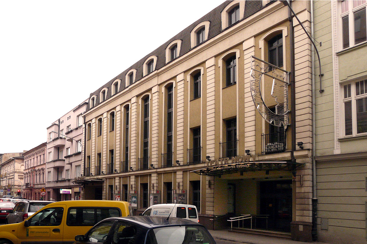 Lodz, il Teatro Nuovo (Teatr Nowy), in Polonia