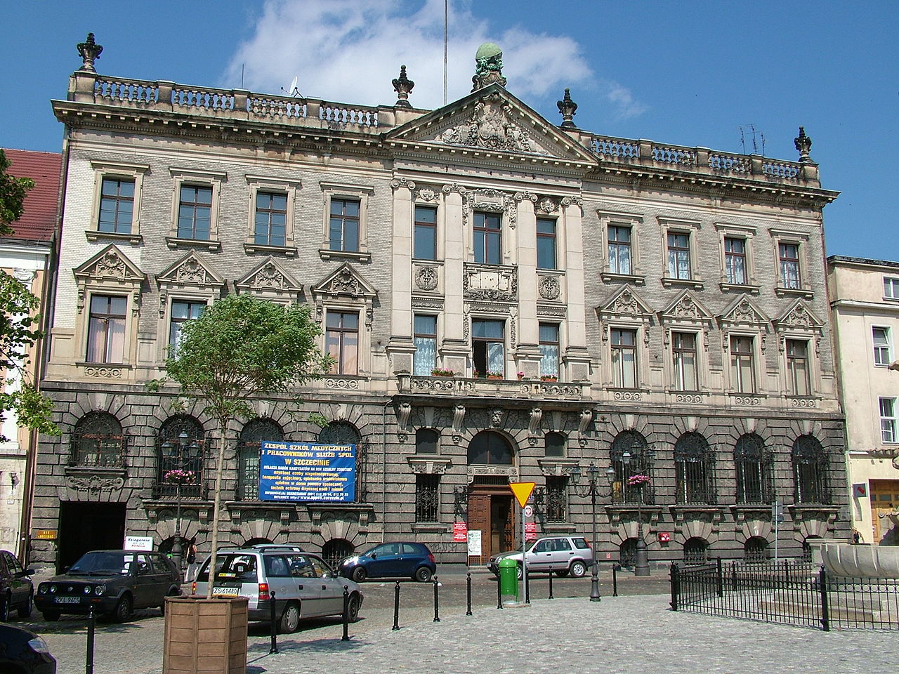 Stettino, in polacco Szczecinin, Palazzo dei Grumbkow (Palazzo sotto il Globo), in Polonia