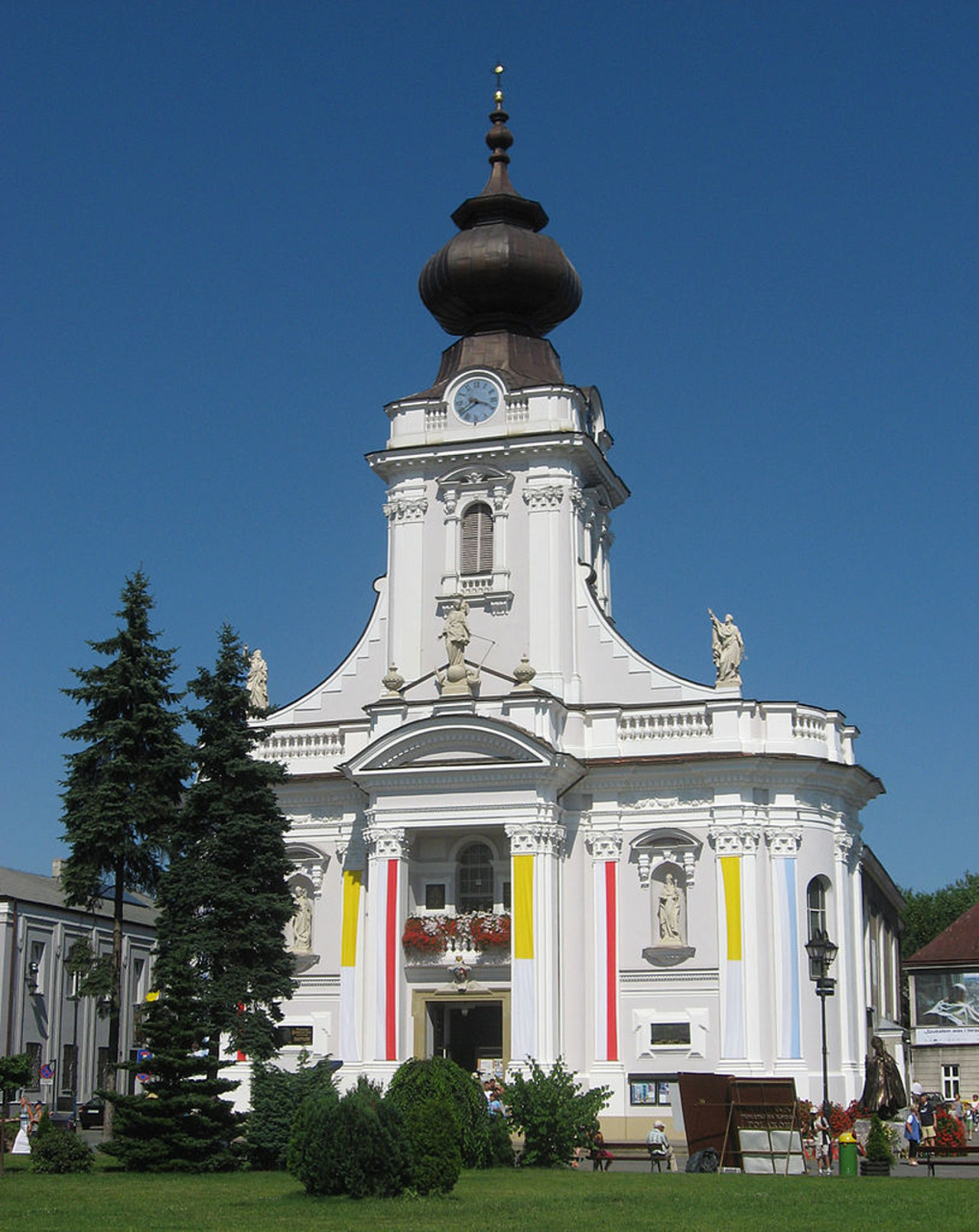 Basilica of the Presentation of the Blessed Virgin Mary a Wadowice in Polonia